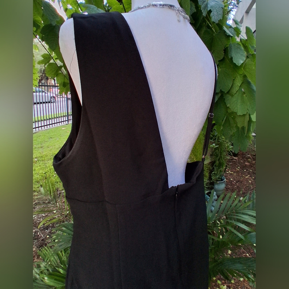 🔥LULUS SEXY Black Evening Dress Size XL Mint Condition - Picture 13 of 14